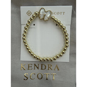 Kendra Scott white bow bracelet